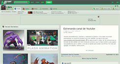 Desktop Screenshot of l3pra.deviantart.com