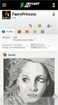 Mobile Screenshot of faeryprincess.deviantart.com