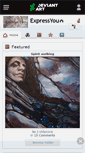 Mobile Screenshot of expressyou.deviantart.com