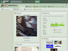 Tablet Screenshot of expressyou.deviantart.com