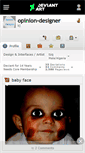 Mobile Screenshot of opinion-designer.deviantart.com