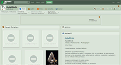 Desktop Screenshot of mykalbinds.deviantart.com