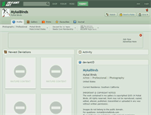 Tablet Screenshot of mykalbinds.deviantart.com