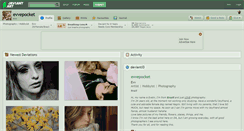 Desktop Screenshot of evvepocket.deviantart.com