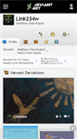 Mobile Screenshot of link234w.deviantart.com