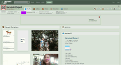 Desktop Screenshot of narutoartexpert.deviantart.com