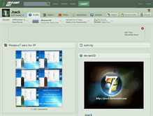 Tablet Screenshot of joack.deviantart.com
