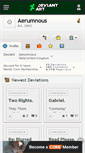 Mobile Screenshot of aerumnous.deviantart.com