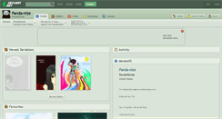 Desktop Screenshot of panda-nize.deviantart.com