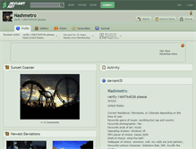 Tablet Screenshot of nashmetro.deviantart.com
