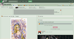 Desktop Screenshot of lilie-morhiril.deviantart.com