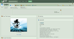 Desktop Screenshot of madpsd.deviantart.com