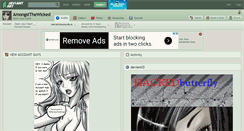 Desktop Screenshot of amongstthewicked.deviantart.com