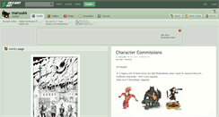 Desktop Screenshot of maruu66.deviantart.com