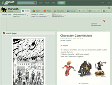 Tablet Screenshot of maruu66.deviantart.com