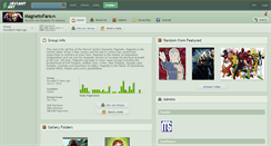 Desktop Screenshot of magnetofans.deviantart.com