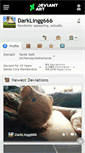 Mobile Screenshot of darklingg666.deviantart.com