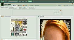 Desktop Screenshot of ebony-night.deviantart.com