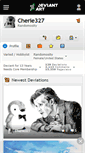 Mobile Screenshot of cherie327.deviantart.com