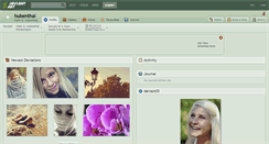 Desktop Screenshot of hubenthal.deviantart.com