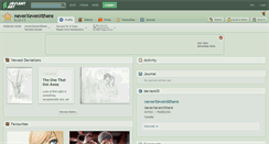 Desktop Screenshot of neverxevenxthere.deviantart.com