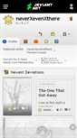 Mobile Screenshot of neverxevenxthere.deviantart.com