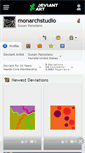 Mobile Screenshot of monarchstudio.deviantart.com
