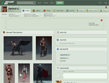 Tablet Screenshot of jianhui-li.deviantart.com