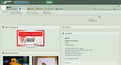 Desktop Screenshot of gemz.deviantart.com