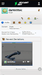 Mobile Screenshot of darkkilltec.deviantart.com