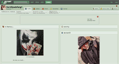 Desktop Screenshot of davidspadefangrl.deviantart.com