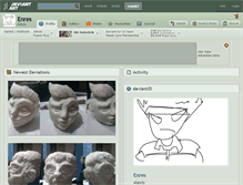 Tablet Screenshot of enres.deviantart.com