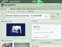Tablet Screenshot of alannadudidamss.deviantart.com