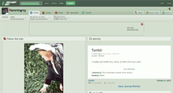Desktop Screenshot of flammingroy.deviantart.com