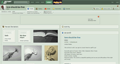 Desktop Screenshot of love-should-be-free.deviantart.com