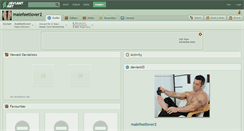 Desktop Screenshot of malefeetlover2.deviantart.com