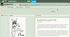 Desktop Screenshot of animegeekfreak4.deviantart.com