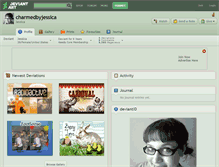 Tablet Screenshot of charmedbyjessica.deviantart.com