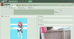 Desktop Screenshot of keirarara.deviantart.com