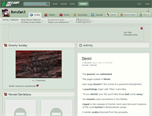 Tablet Screenshot of borufan3.deviantart.com