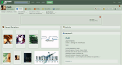 Desktop Screenshot of clold.deviantart.com