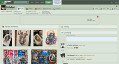 Desktop Screenshot of dollyeyes.deviantart.com