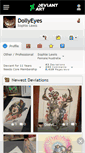 Mobile Screenshot of dollyeyes.deviantart.com