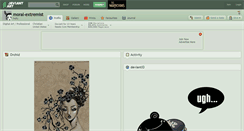 Desktop Screenshot of moral-extremist.deviantart.com