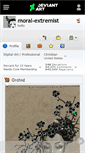 Mobile Screenshot of moral-extremist.deviantart.com