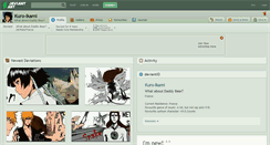 Desktop Screenshot of kuro-ikami.deviantart.com