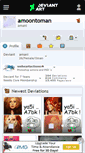 Mobile Screenshot of amoontoman.deviantart.com