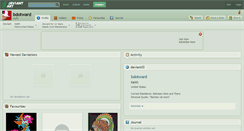 Desktop Screenshot of bdotward.deviantart.com