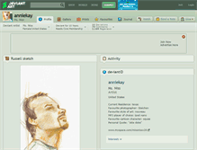 Tablet Screenshot of anniekay.deviantart.com