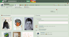Desktop Screenshot of hiekkakala.deviantart.com